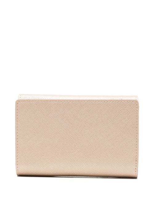 Portafoglio donna oro con logo goffrato LIU-JO | AA6172ES02990048
