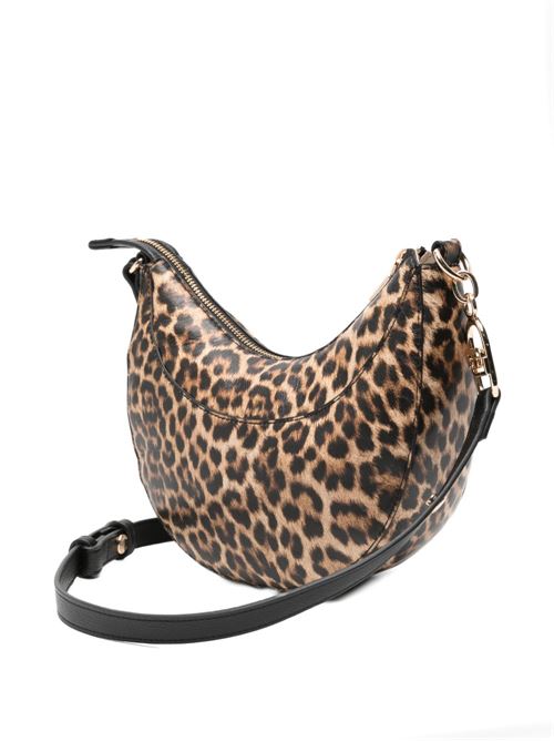 Borsa donna a spalla con stampa animalier LIU-JO | AA6186E111900047