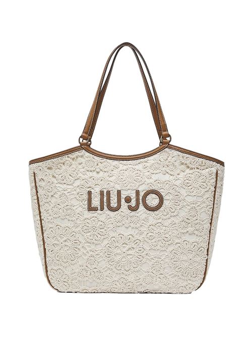 Borsa donna Liu Jo tote grande crema LIU-JO | AA6208J3865X0459