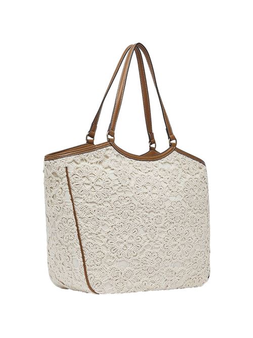 Borsa donna Liu Jo tote grande crema LIU-JO | AA6208J3865X0459