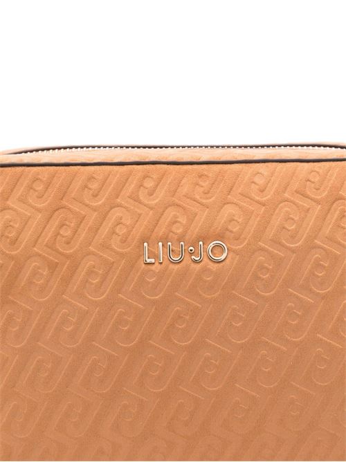 Borsa donna a tracolla con motivo monogram LIU-JO | AA6211T384AX0742