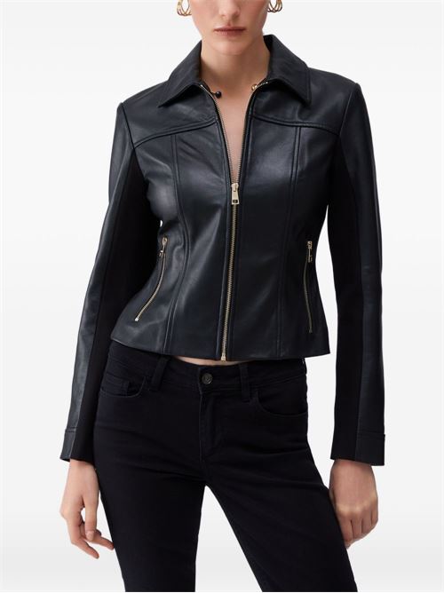 Giacca donna Liu Jo nera in pelle LIU-JO | CA6029P040922222