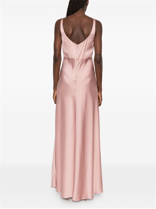 Abito donna Liu Jo lungo smanicato in raso rosa antico LIU-JO | CA6173T522AP9645