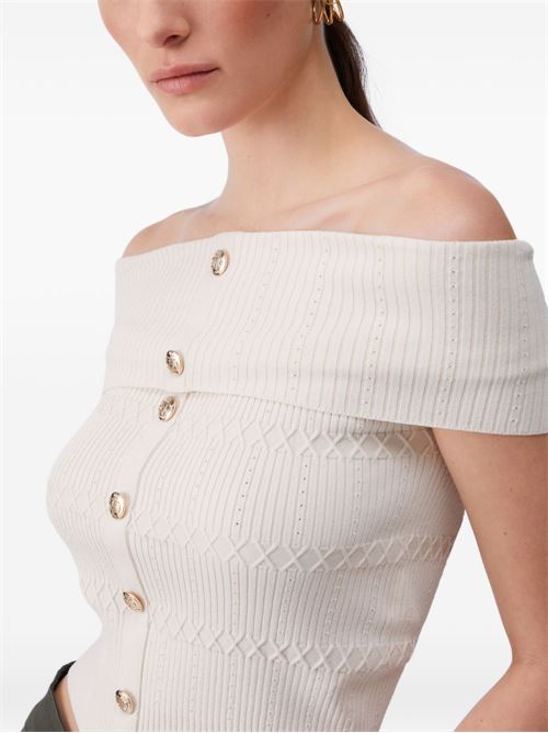 Top donna con scollo a barca LIU-JO | CA6217MS55NP9574