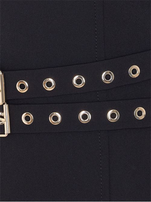 Abito donna nero con scollo a barca LIU-JO | CA6223T220022222