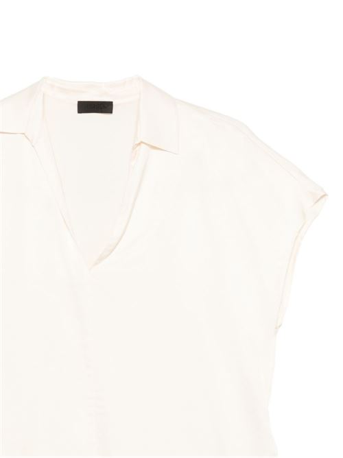 Blusa donna Liu Jo panna manica corta LIU-JO | CA6288T2571P9644