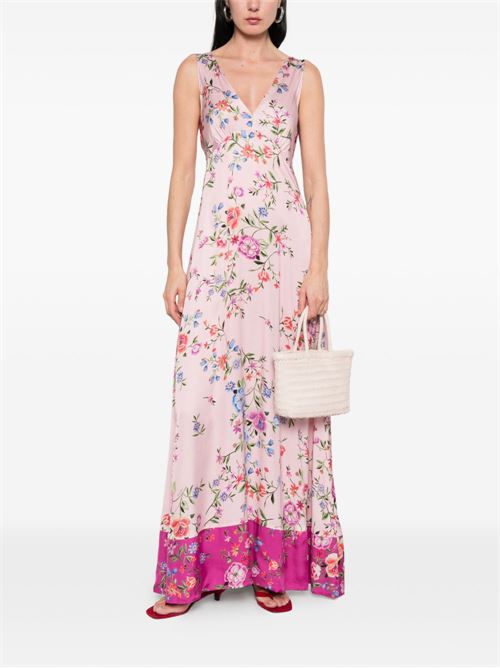 Abito donna lungo a fiori LIU-JO | CA6297TS562P9668