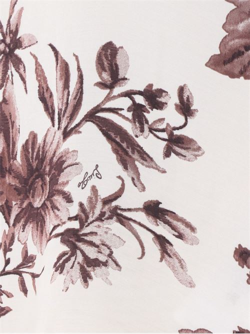 Canotta donna floreale con scollo a V LIU-JO | CA6384TS061P9654