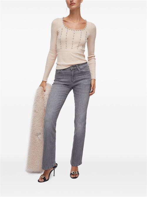 Maglia donna con decorazione LIU-JO | PA6021MS99EC3908