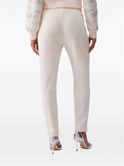 Pantalone donna di felpa panna LIU-JO | TA6031FS002X0659