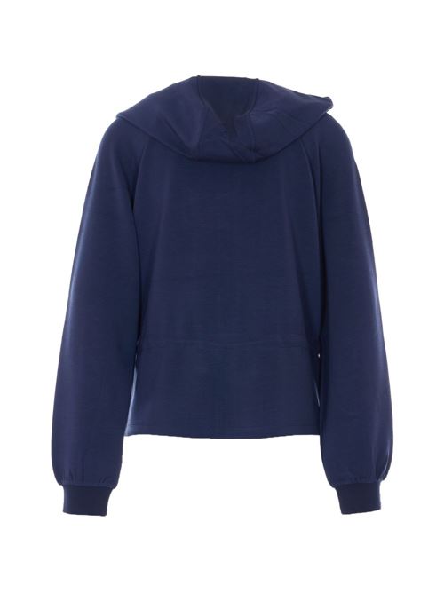 Felpa donna full zip con cappuccio LIU-JO | TA6076JS86993924