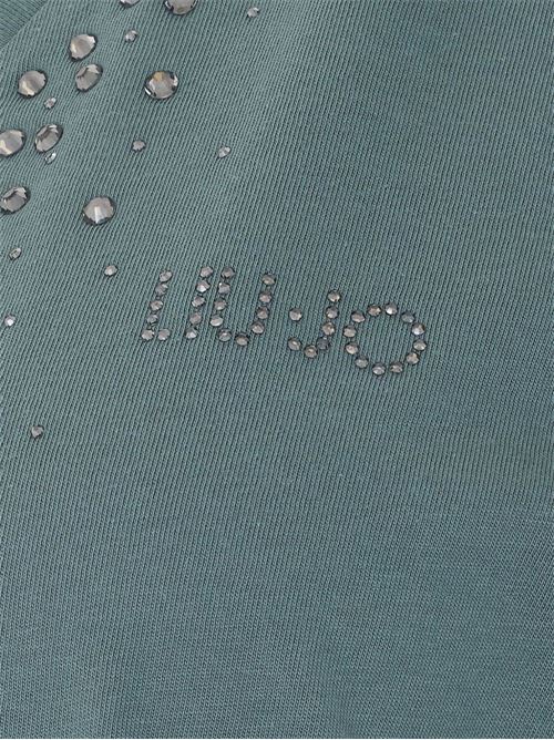 T-shirt donna con scollo a V LIU-JO | TA6284JS92376009