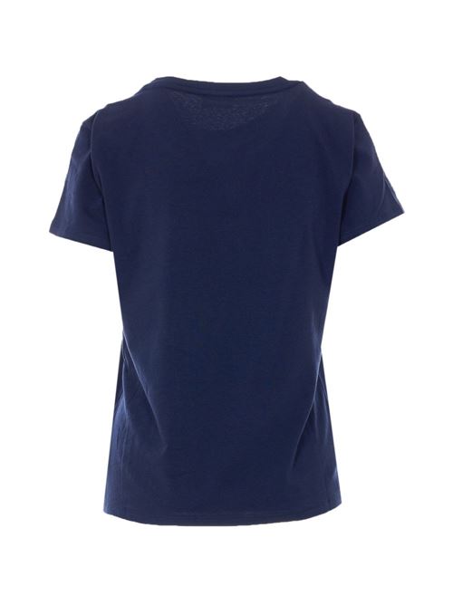 T-shirt donna maniche corte blu LIU-JO | TA6287JS003P9206