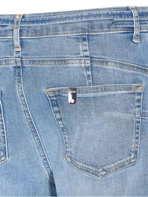 Jeans donna con fibbia logata LIU-JO | UA6161D026478986