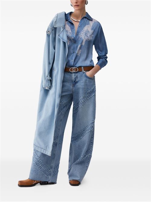 Camicia donna con stampa LIU-JO | UA6343T595879044