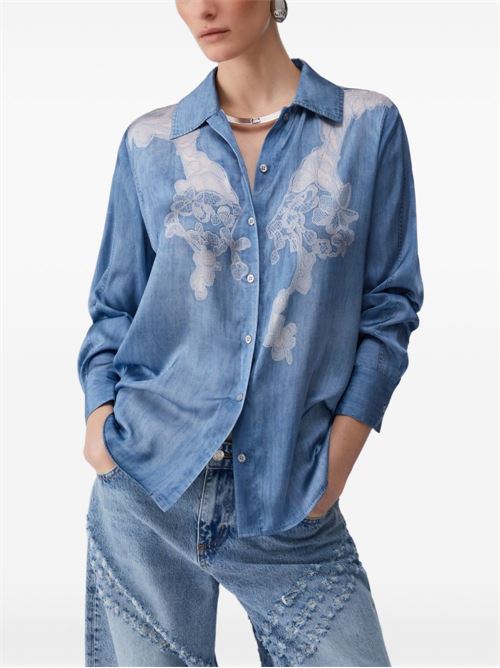 Camicia donna con stampa LIU-JO | UA6343T595879044