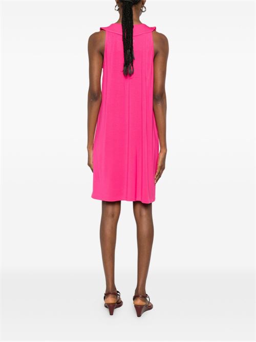 Abito donna Liu Jo fucsia smanicato con strass Swarovski LIU-JO | VA6032JS36082043