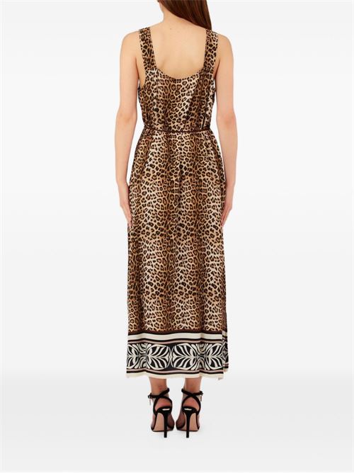 Abito lungo donna Liu Jo leopardato LIU-JO | VA6049TS123V9789