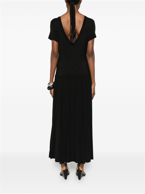 Abito donna Liu Jo lungo nero in jersey con strass Swarovski LIU-JO | VA6123JS360N9129