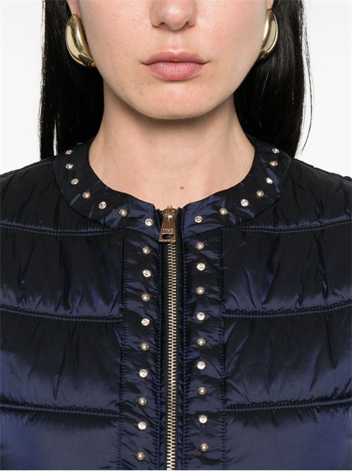 Gilet donna con dettagli gioielli LIU-JO | WA6231T334193924