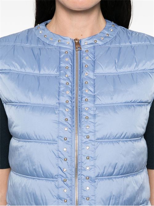 Gilet donna con dettagli gioielli LIU-JO | WA6231T3341X0765