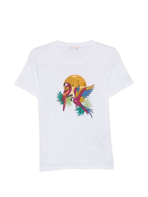 T-shirt donna con stampa LIU-JO | WA6237JS923P9559