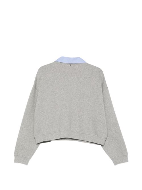 Felpa donna con colletto polo LIU-JO | WA6243J3870P9279