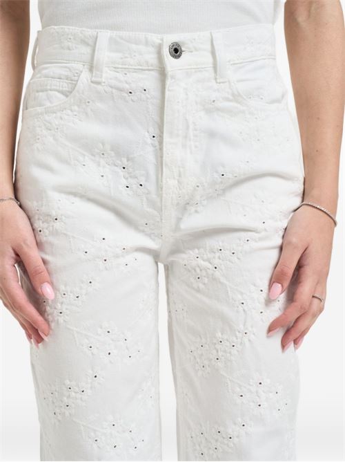 Pantalone donna in tessuto LIU-JO | WA6273T447A10701