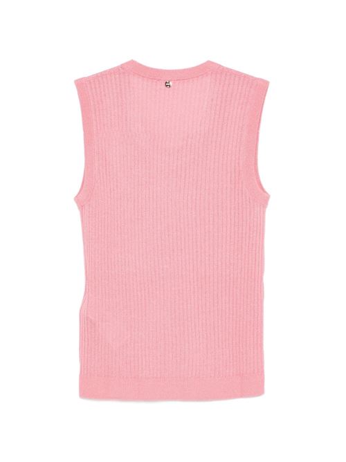 Canotta donna Liu Jo lurex fucsia LIU-JO | WA6284MS46JA4382