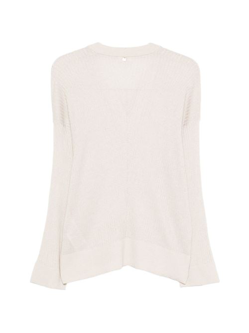 Top donna Liu Jo lurex platino con sciarpa LIU-JO | WA6286MS46JA4023