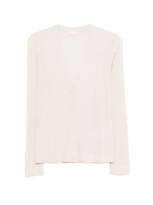 Cardigan donna Liu Jo lurex platino LIU-JO | WA6291MS46JA4023