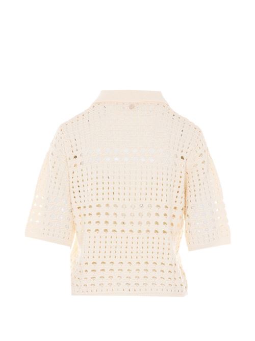 Maglia donna traforata LIU-JO | WA6325MA79R10701