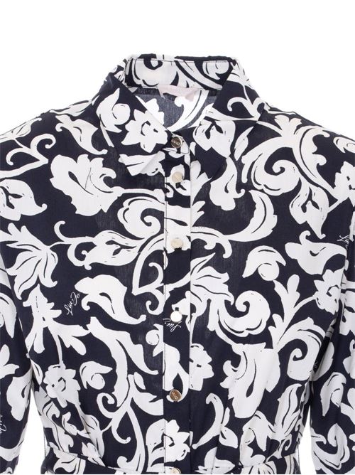 Abito donna midi a fiori LIU-JO | WA6349T4853P9421