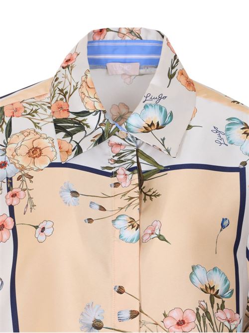 Camicia donna con stampa a fiori LIU-JO | WA6357T2555P9547