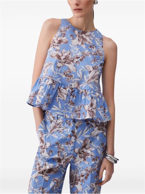 Blusa donna a fiori LIU-JO | WA6365T4853P9502