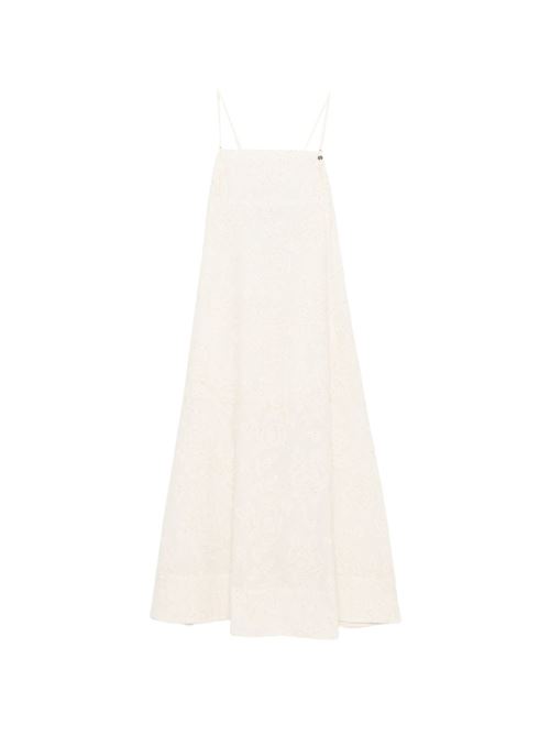 Abito lungo donna Liu Jo panna con paillettes LIU-JO | WA6456T472AP9417