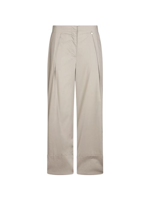 Pantalone donna con risvolto in fondo LIU-JO | WA6498T485361107