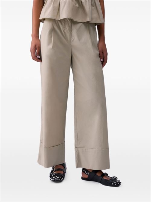 Pantalone donna con risvolto in fondo LIU-JO | WA6498T485361107