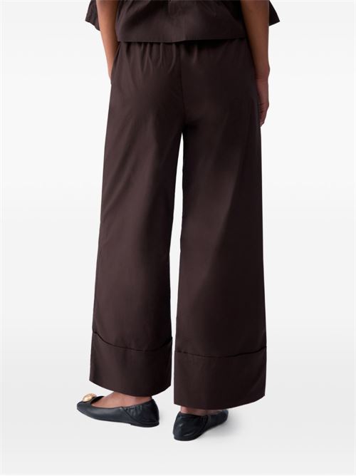 Pantalone donna con risvolto in fondo LIU-JO | WA6498T485391109