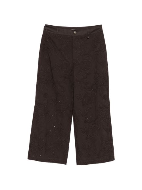 Top donna Liu Jo marrone con paillettes LIU-JO | WA6506T472AP9677