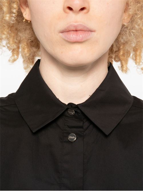 Top donna Liu Jo nero popeline smanicato LIU-JO | WA6514T485322222