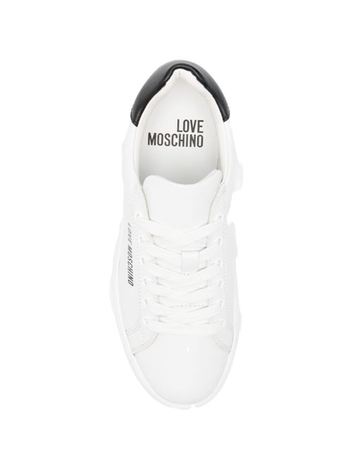 SNEAKERS LOVE MOSCHINO BIANCO - Glamour Store