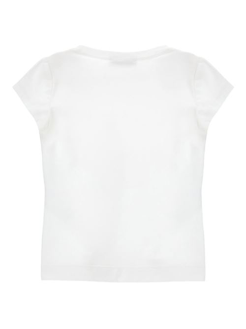 T-shirt bambina Monnalisa bianca con stampa Hello Kitty MONNALISA | 11G61872010099