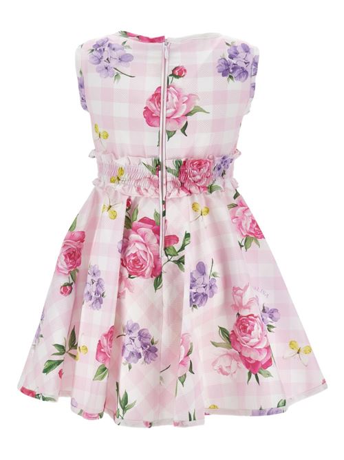 Abito bambina Monnalisa rosa MONNALISA | 11G90876210090