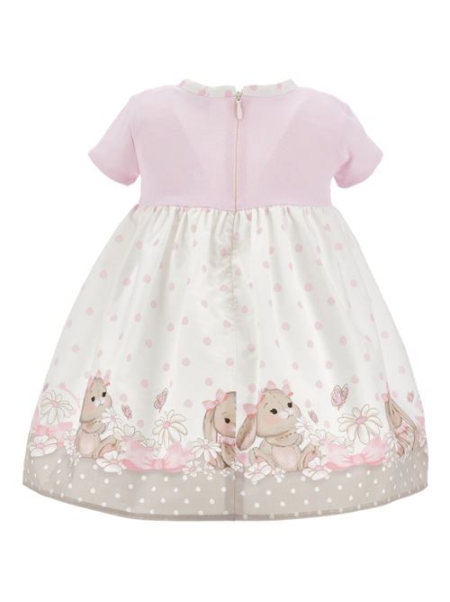 Abito bambina Monnalisa con balza MONNALISA | 31G9127667019B