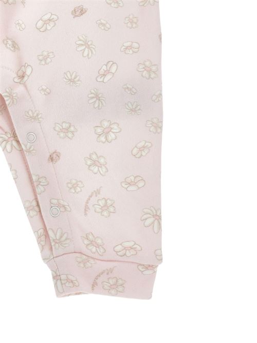 Tuta bambina Monnalisa panna con coniglietti MONNALISA | 35G20670000190