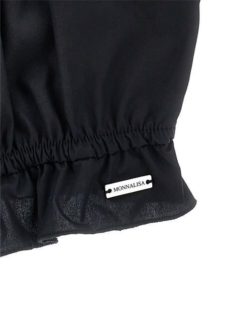 Canotta bambina Monnalisa sottoveste nera MONNALISA | 41G30571160050