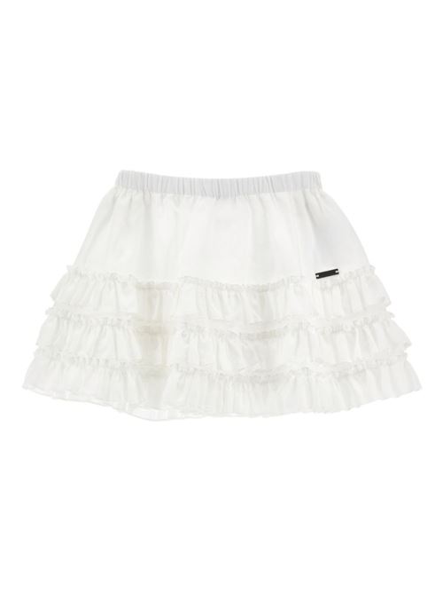 Gonna bambina Monnalisa mini frou frou panna MONNALISA | 41G70371050001