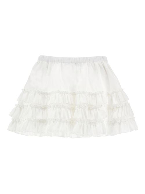 Gonna bambina Monnalisa mini frou frou panna MONNALISA | 41G70371050001
