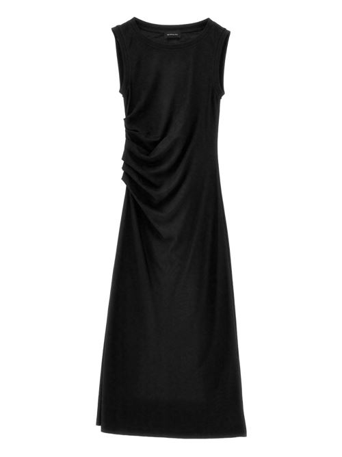 Abito bambina Monnalisa nero con oblò MONNALISA | 41G90772310050